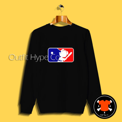 Charlie Brown Baseball League Sweatshirt