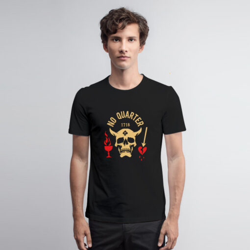 No Quarter 1718 Black Beard T Shirt