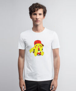 Funny Pikachu on Weed T Shirt