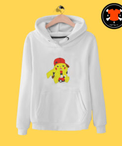 Funny Pikachu on Weed Hoodie