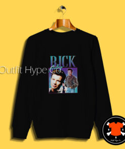 Vintage Homage Rick Astley Sweatshirt