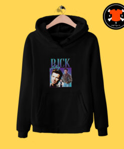 Vintage Homage Rick Astley Hoodie