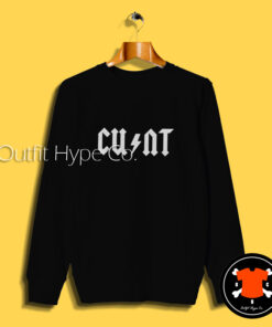 ACDC Cunt Parody Logo Sweatshirt