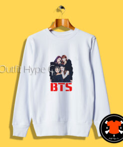 BTS With Blackpink Photo Sweatshirt