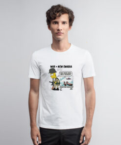 Bart Simpson War in New Swabia T Shirt