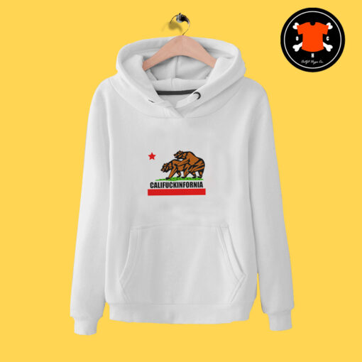 Califuckinfornia Bear Graphic Hoodie