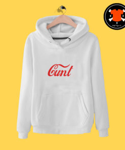 Cunt Coca Cola Parody Logo Hoodie