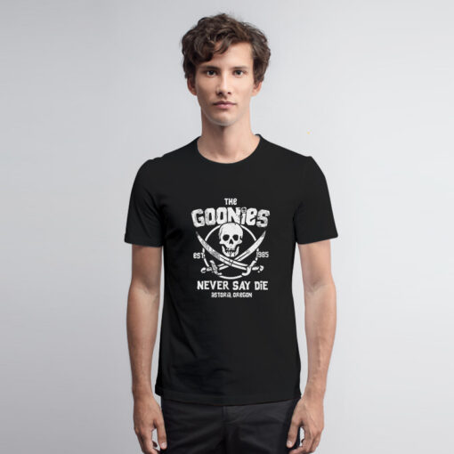 Goonies Never Say Die 1985 T Shirt