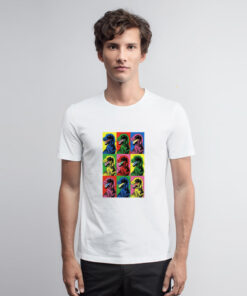 Jurassic Park Dinosaur Pop Art T Shirt