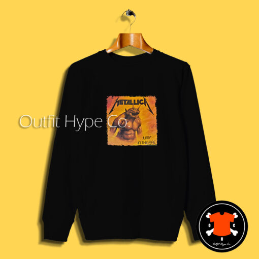 Metallica Jump In The Fire Album Sweatshirt