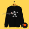 Mickey Mouse Banksy Style Sweatshirt