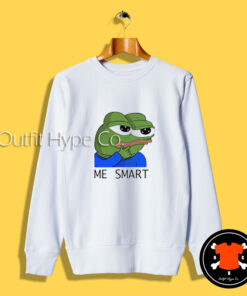 Pepe Me Smart Funny Sweatshirt