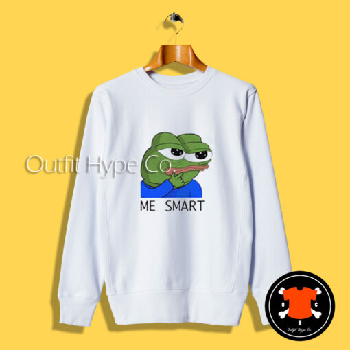 Pepe Me Smart Funny Sweatshirt