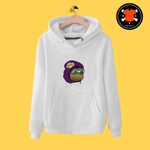 Sad Pepe Lakers Los Angeles Hoodie