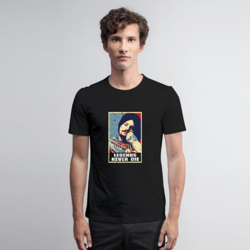 Sidhu Moosewala Rapper T Shirt