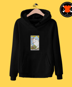 The Fool Tarot Sad Cat Meme Hoodie