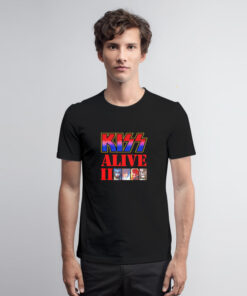 Vintage Kiss Alive II T Shirt