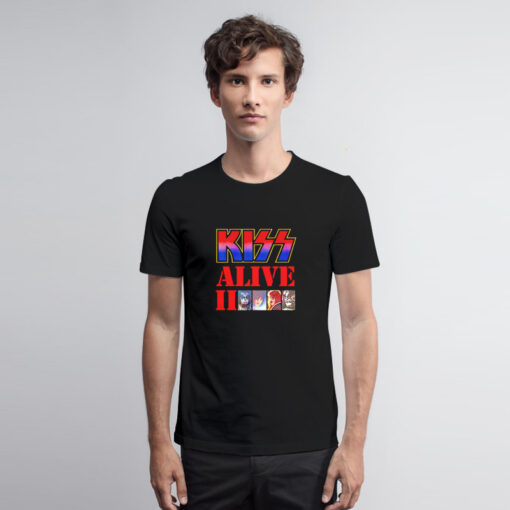 Vintage Kiss Alive II T Shirt