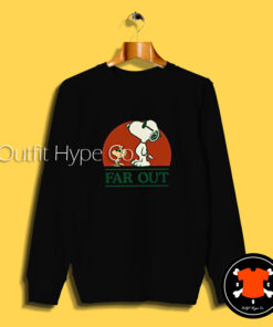 Far Out Snoopy Vintage Sweatshirt