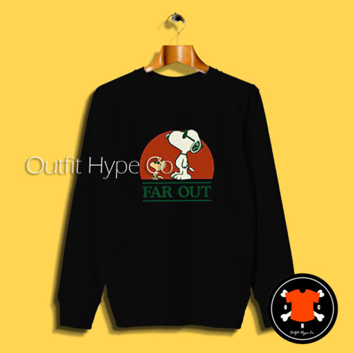 Far Out Snoopy Vintage Sweatshirt