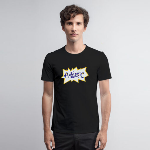 Autistic Rugrats Logo Parody T Shirt