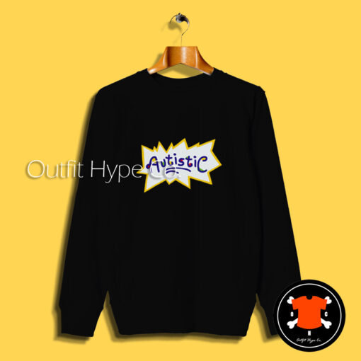 Autistic Rugrats Logo Parody Sweatshirt