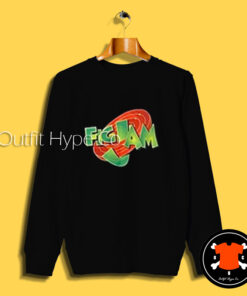 Figjam Logo Space Jam Parody Sweatshirt