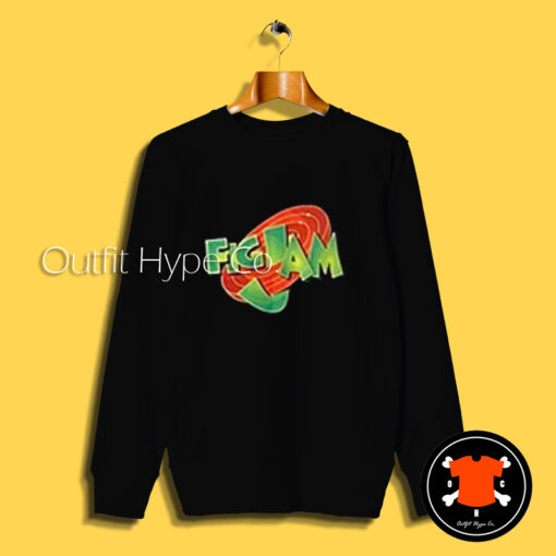 Figjam Logo Space Jam Parody Sweatshirt