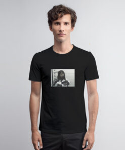 Fiona Apple Mugshot Black T Shirt