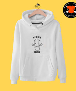 Hug Me Please Cactus Hoodie