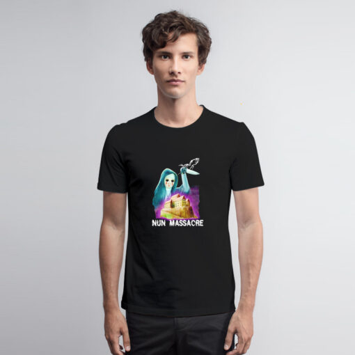 Nun Massacre Graphic T Shirt