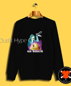 Nun Massacre Graphic Sweatshirt