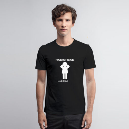 Radiohead Lost Child T Shirt