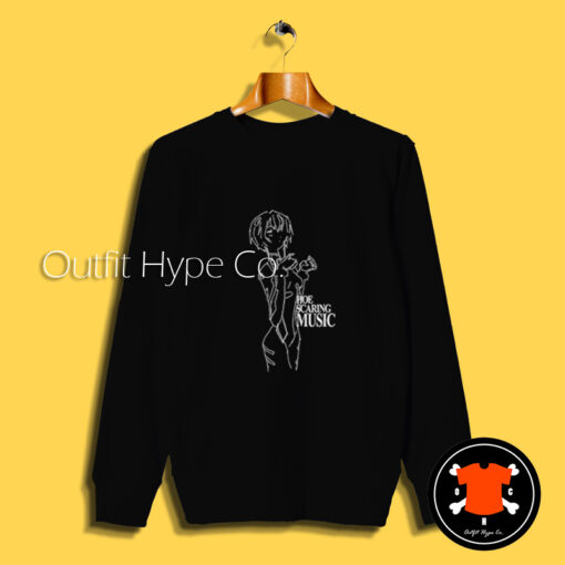 Rei Ayanami Hoe Scaring Music Sweatshirt