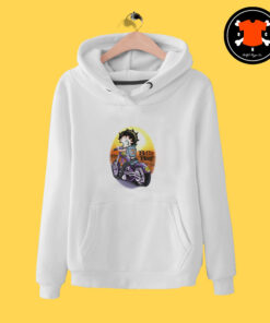 Betty Boop Wild Biker Hoodie