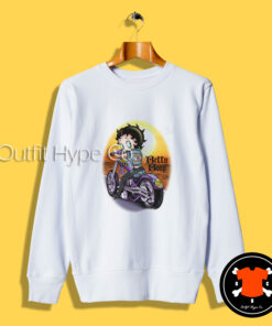 Betty Boop Wild Biker Sweatshirt