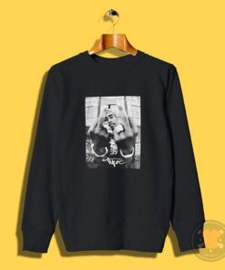 2Pac Gangster Rap Tupac Shakur Rapper Hip Hop Sweatshirt