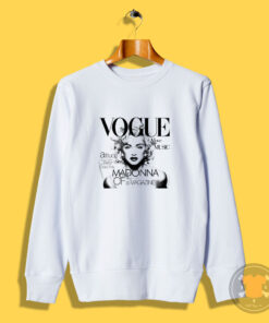 80’S Madonna Vogue Short Sleeve Sweatshirt