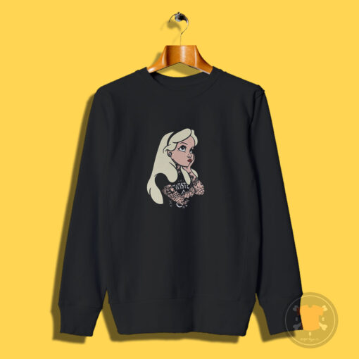 Alice In Wonderland Punk Tattoos Sweatshirt