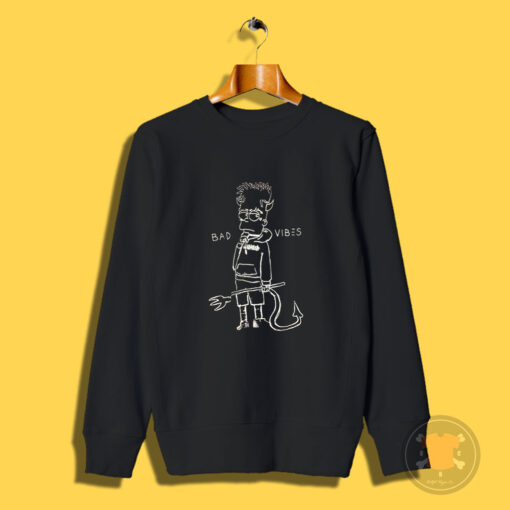 Bad Vibes Bart Simpson Sweatshirt