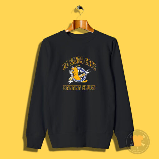 Banana Slug Santa Cruz University Movie Sweatshirt