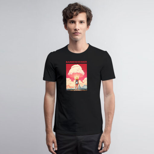 Barbie X Oppenheimer 2023 Movie T Shirt