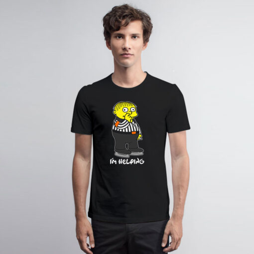 Bart NHL Referee I’m Helping T Shirt