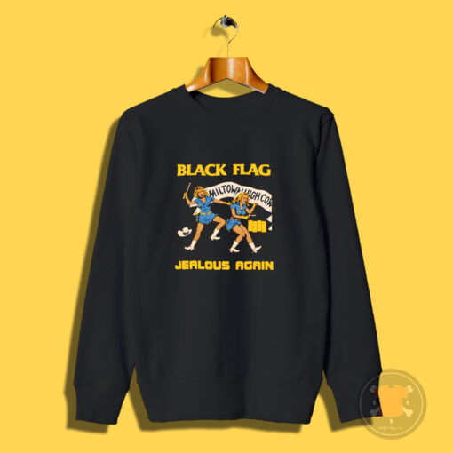 Black Flag Jealous Again Graphic Sweatshirt