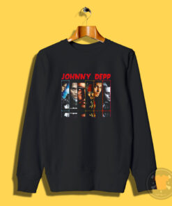 Cai Womens Johnny Depp Customized Sweatshirt