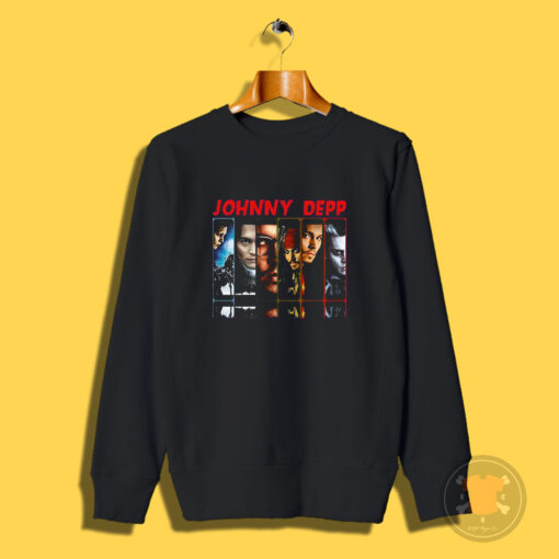 Cai Womens Johnny Depp Customized Sweatshirt