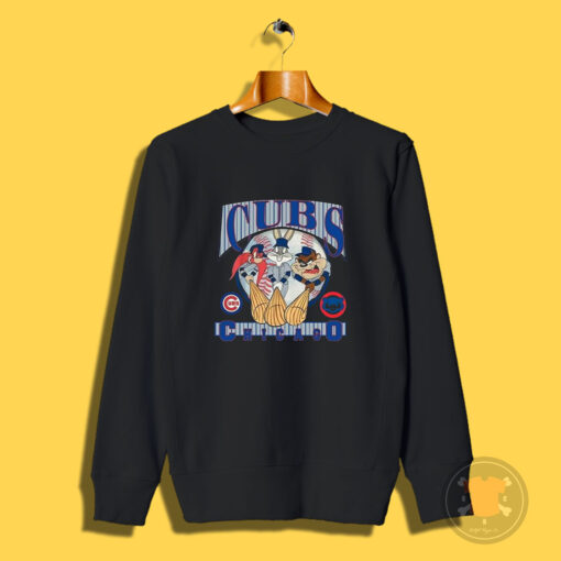 Chicago Cubs Mlb 1993 Looney Tunes Vintage Sweatshirt