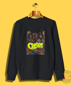 Cream Band Rock Vintage Sweatshirt