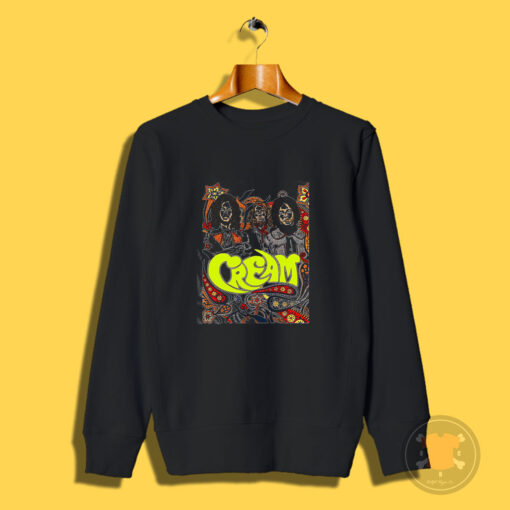 Cream Band Rock Vintage Sweatshirt