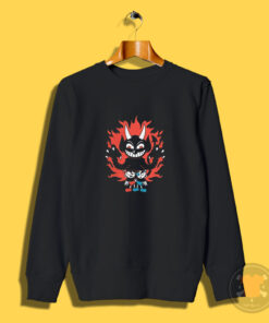 Cuphead And Mugman Devil's Dice Video Game Sweatshirt